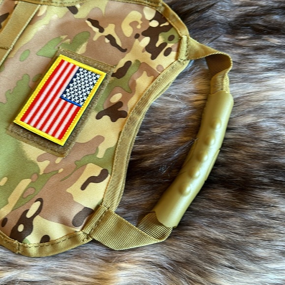 Speed Track *NEW* Pet Tactical Dog Bone Shaped Camo Christmas Stocking - Picture 8 of 13